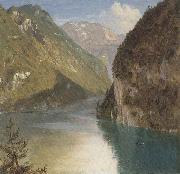 Frederic E.Church Koenigssee,Bavaria oil painting reproduction